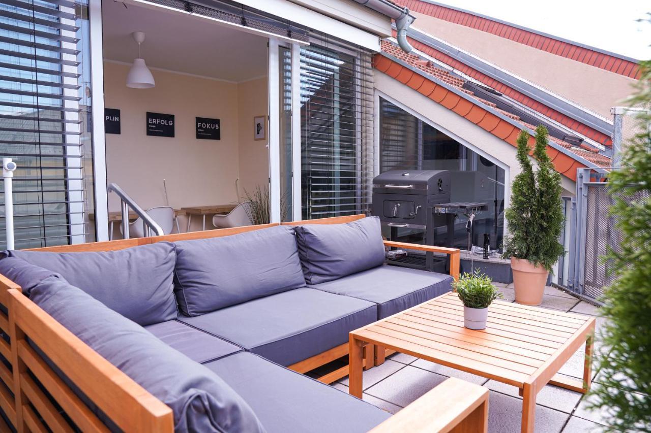 Fullhouse - Halle - Ab7 Rooftop - Bbq Grill - Elevator - Balcony Exterior photo