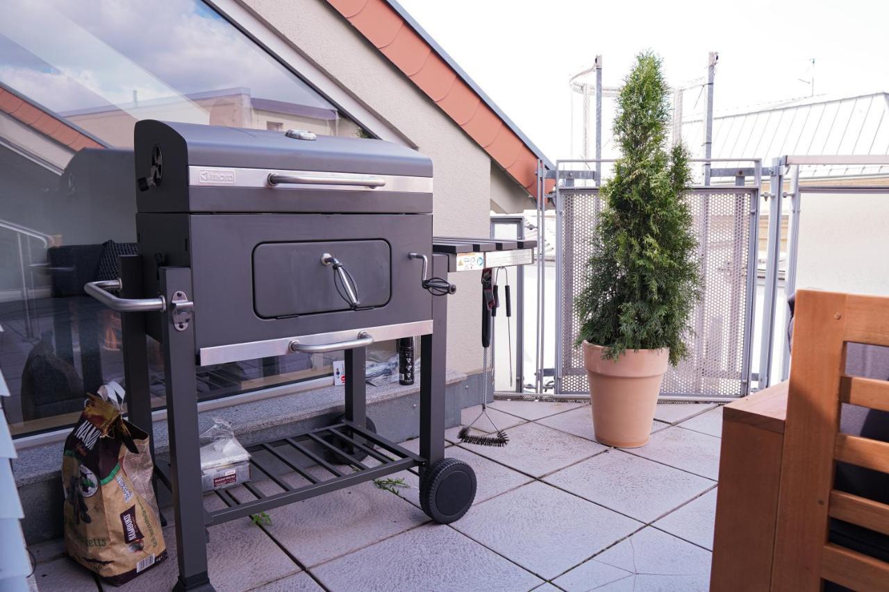 Fullhouse - Halle - Ab7 Rooftop - Bbq Grill - Elevator - Balcony Exterior photo